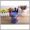 Promotional plastic pen canister for desk organizer