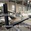 Black square steel led light pole