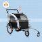 White/black 2 IN 1 Suspection Baby Bicycle Trailer(EN1888:2003)baby product