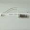 Multifuction male mini dp to female hdmi dvi vga converter for laptop