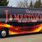 Custom Printed Type PVC PP Bus Warp Sticker