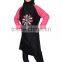 Girls muslim swimwear cover up two pieces