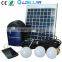 Compact and portable 6W 18V solar home lighting system