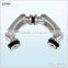 Single Pivot Glass-to-Glass Swivel Fitting