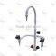 Competitive price Laboratory accessories lab work bench table top acid proof brass cold and hot water faucet