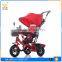 China wholesale 4 in 1 baby tricycle /Cheap kids tricycle with trailer/New model children tricycle with canopy