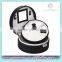 new protable jewelry storage box layered box with handle/buckle/mirror