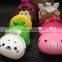 promotion gift funny cartoon silicone bag coin purse
