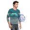 2015 China supplier custom long sleeve mens yarn dyed t-shirt wholesale clothing