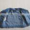 wholesale kids customized denim jacket without sleeve baby washed denim jacket