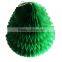 Green Tree Foldable Handmade Honeycomb Christmas Paper Decorations