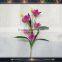 home decoration pieces cymbidium orchid silk flower