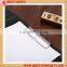 Custom Elegant Embossing LOGO A4 Business File Folder with Clips and Pen Loop