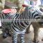Shopping Mall Animatronic Walking Animals Zebra