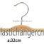 high quality laminated wood coat hanger for store