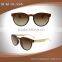 Best selling bamboo wood way pc sunglasses with custom free logo