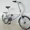 2016 china 20 inch lightweight aluminum folding bike/folded bike for sale (PW-FD20303)
