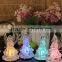battery operated frosted acrylic LED angel for indoor decoration christmas vners