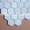 King Century Stone 2 inch polished hexagon mosaic floor tile for kitchen mosaic supplier