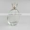 2016 pure glass perfume empty bottle with bow
