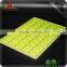 Green PS flocking vacuum formed plastic tray made in china, custom PS vacuum formed flocking tray ,PS tray without flocking