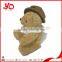 Custom made plush teddy bear toy, soft brown teddy bear toy with T-shirt plush toy