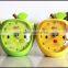 Cute Desk Alarm Clock,apple shape Snooze Light Alarm Clock,cute Memo Alarm Clock for student