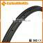CarbonBikeKits cerchi carbonio hookless leggero performante 650B canale 40 mm t700 finitura 3k UD