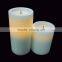 NEW MARKETING Smart Flameless Realistic Pillar Wax LED Candle with Black Wick