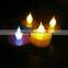 Battery operated flicker led tea light with lantern