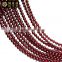 Natural beads 4567A wine red garnet gem crystal beads are semi-finished DIY handmade jewelry wholesale