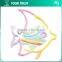 Fan-Shaped Tropical Fish Iron-on Embroidery Custom Patches
