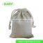 Natural Linen Small Reusable Christmas Drawstring Gift Bags