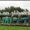 Gaint inflatable military obstacle course for outdoor