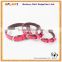 SImple Design Soft Padded Leather Dog Collar,Bling Beaded Wholesale Dog Collar