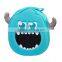 2014 Minions Super soft short plush 3D Eyes Kids School Bag Hot Sale ;cartoon cute kids school bags