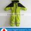 High Quality Custom 100% Polyester Padded Warm Kids One Piece Ski Jumpsuit For Winters