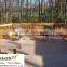 CE Certificated Anti-aging Solid Composite Decking WPC wood plastic composite 120*50mm