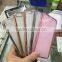 Ultra Thin Rose Gold Plating Crystal Clear Case For Iphone 5/6/6plus Transparent tpu soft Phone Bag Covers