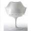 living room chair fiberglass tulip armchair cafe chair