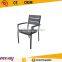 Eco-friendly Anti-skidding High Quality Modern WPC Dining Chair with Arm