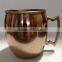 High quality manufacturer moscow mule copper mug/copper plated mug