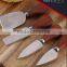 4 pcs rose wood handle cheese knife set