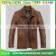 Wholesale men's coat artificial leather jacket cool style men's zipper PU leather jacket