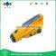 Hot Selling LED Rechargeable Torch Dynamo Hand Crank Solar Powered Radio Flashlight