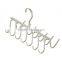 Icegreen White Closet Organizer Rack for Ties, Belts