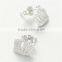 Crown Earrings for Women Sterling Silver Jewelry Made in China FE276