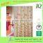 Butterfly Print Polyester Hookless Shower Curtain