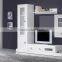 Modern white wood living room cabinet tv