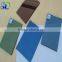 Whole 6mm 5mm 4mm tinted glass pannel lake blue reflective glass